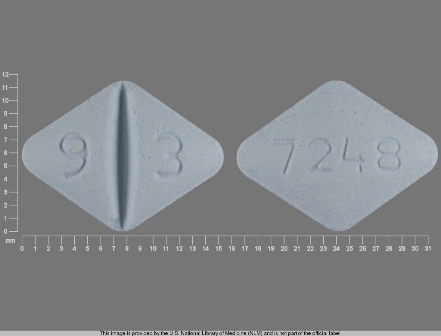 9 3 7248: (0093-7248) Lamotrigine 200 mg Oral Tablet by Remedyrepack Inc.