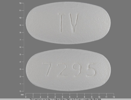 TV 7295: Carvedilol 12.5 mg Oral Tablet