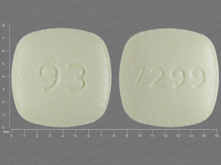 93 7299: (0093-7299) Meloxicam 15 mg Oral Tablet by Ncs Healthcare of Ky, Inc Dba Vangard Labs