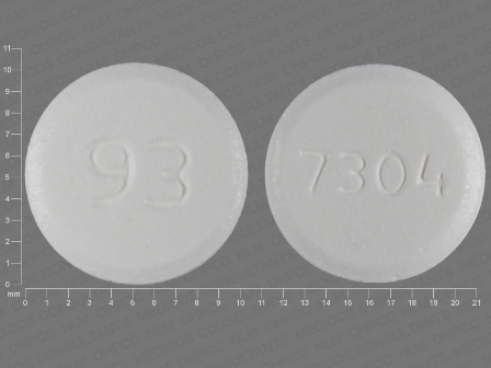 93 7304: (0093-7304) Mirtazapine 30 mg Disintegrating Tablet by Teva Pharmaceuticals USA Inc
