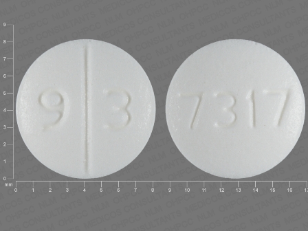 93 7317: (0093-7317) Desmopressin Acetate 0.2 mg Oral Tablet by Ncs Healthcare of Ky, Inc Dba Vangard Labs