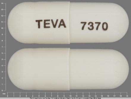 TEVA 7370: (0093-7370) Amlodipine (As Amlodipine Besylate) 2.5 mg / Benazepril Hydrochloride 10 mg Oral Capsule by Teva Pharmaceuticals USA Inc