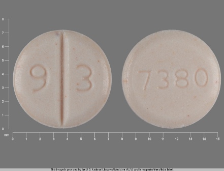 9 3 7380: (0093-7380) Venlafaxine 37.5 mg (As Venlafaxine Hydrochloride 42.5 mg) Oral Tablet by Rebel Distributors Corp.