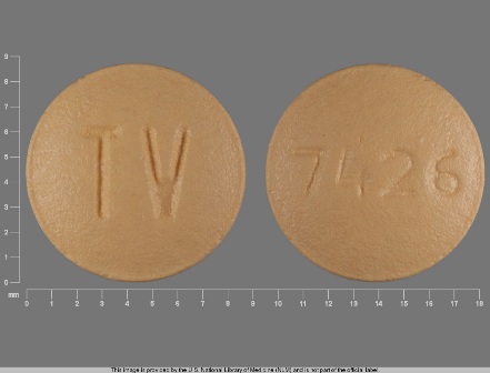 TV 7426: (0093-7426) Montelukast Sodium 10 mg Oral Tablet, Film Coated by Remedyrepack Inc.