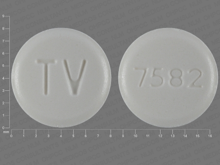 TV 7582: (0093-7582) Aripiprazole 20 mg Oral Tablet by Avkare, Inc.