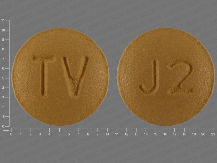 TV J2: (0093-7690) Amlodipine and Valsartan Oral Tablet, Film Coated by Teva Pharmaceuticals USA Inc