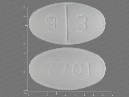 9 3 7701: (0093-7701) Levocetirizine Dihydrochloride 5 mg Oral Tablet by Dispensing Solutions, Inc.