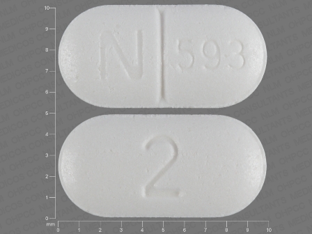 N 593 2: Doxazosin (As Doxazosin Mesylate) 2 mg Oral Tablet