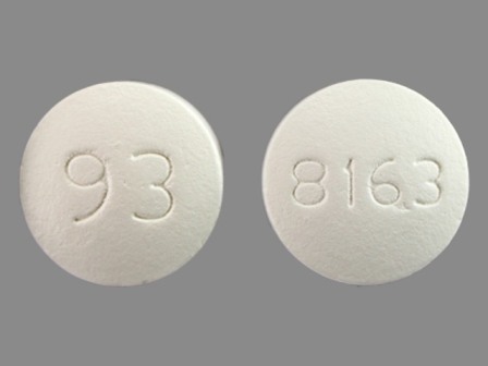 93 8163: Quetiapine (As Quetiapine Fumarate) 200 mg Oral Tablet