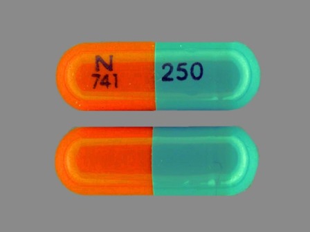 N 741 250: (0093-8741) Mexiletine Hydrochloride 250 mg Oral Capsule by Teva Pharmaceuticals USA Inc