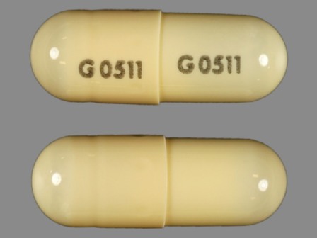 G 0511: (0115-0511) Fenofibrate 67 mg Oral Capsule by Remedyrepack Inc.