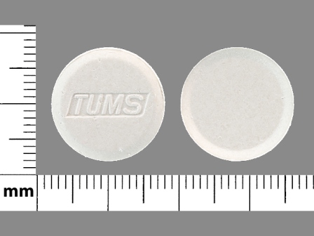 TUMS: (0135-0070) Tums 500 mg Oral Tablet by Kaiser Foundation Hospitals