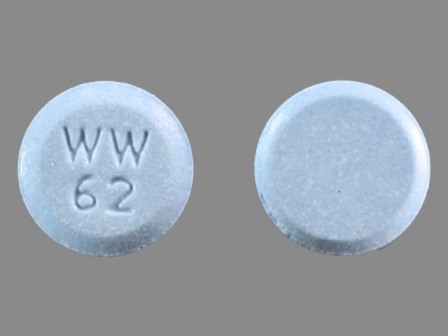 WW 62: Hctz 12.5 mg / Lisinopril 10 mg Oral Tablet