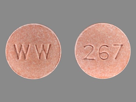 WW 267: (0143-1267) Lisinopril 10 mg Oral Tablet by Preferred Pharmaceuticals, Inc