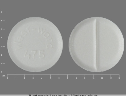 Westward 475: (0143-1475) Prednisone 5 mg Oral Tablet by Hikma Pharmaceutical