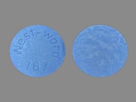 West ward 787: Apap 325 mg / Butalbital 50 mg / Caffeine 40 mg Oral Tablet