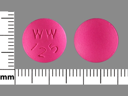WW 125: (0143-2125) Chloroquine Phosphate 500 mg (Chloroquine 300 mg) Oral Tablet by West-ward Pharmaceutical Corp