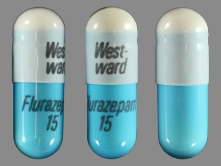 West ward Flurazepam 15: (0143-3367) Flurazepam Hydrochloride 15 mg Oral Capsule by West-ward Pharmaceutical Corp