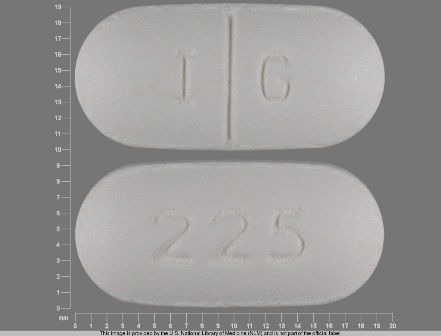 IG 225: Gemfibrozil 600 mg Oral Tablet