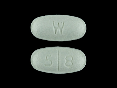 5 8 W: (0143-9582) Sertraline (As Sertraline Hydrochloride) 25 mg Oral Tablet by West-ward Pharmaceutical Corp