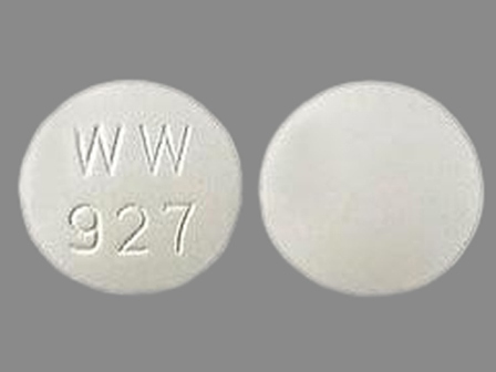 WW927: (0143-9927) Ciprofloxacin 250 mg (As Ciprofloxacin Hydrochloride 297 mg) Oral Tablet by Lake Erie Medical Dba Quality Care Products LLC