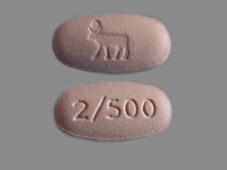 2mg 500mg OR 2 500: (0169-0092) Prandimet 2/500 Oral Tablet by Novo Nordisk