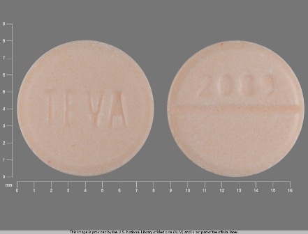 TEVA 2089: (0172-2089) Hydrochlorothiazide 50 mg Oral Tablet by Legacy Pharmaceutical Packaging, LLC