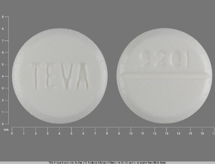 9201 TEVA: (0172-3649) Glipizide 5 mg Oral Tablet by Ivax Pharmaceuticals Inc.