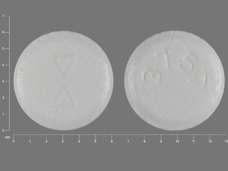 3757: (0172-3757) Lisinopril 2.5 mg Oral Tablet by Cardinal Health