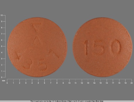 4357 150: Ranitidine 150 mg (As Ranitidine Hydrochloride 168 mg) Oral Tablet
