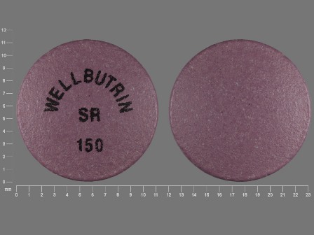WELLBUTRIN SR 150: 12 Hr Wellbutrin 150 mg Extended Release Tablet
