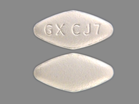 GX CJ7: (0173-0470) Epivir 150 mg Oral Tablet by Glaxosmithkline LLC