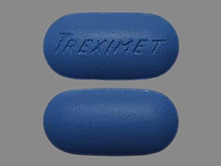 TREXIMET: (0173-0750) Treximet 85/500 (Sumitriptan / Naproxen Sodium) Oral Tablet by Glaxosmithkline LLC
