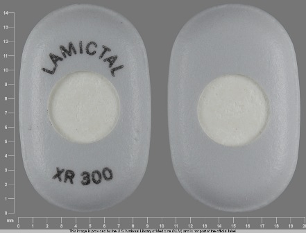LAMICTAL XR 300: 24 Hr Lamictal 300 mg Extended Release Enteric Coated Tablet