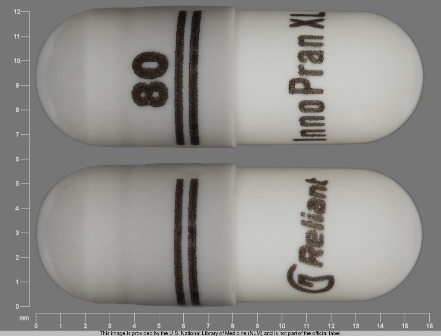 80 InnoPran XL Reliant: (0173-0790) Innopran XL 80 mg 24 Hr Extended Release Capsule by Glaxosmithkline LLC