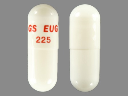 GS EUG 225: (0173-0823) 12 Hr Rythmol 225 mg Extended Release Capsule by Glaxosmithkline LLC