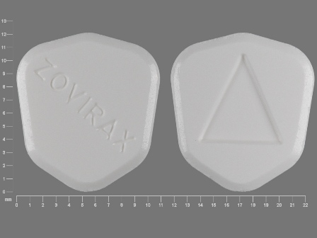 ZOVIRAX: (0173-0949) Zovirax 400 mg Oral Tablet by Glaxosmithkline LLC
