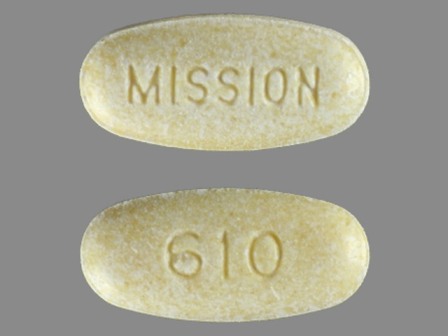 MPC 610 MISSION OR MISSION 610: (0178-0610) Urocit-k 10 Meq Extended Release Tablet by Mission Pharmacal Company