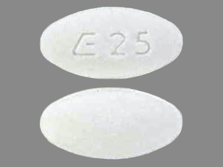 E25: (0185-0025) Lisinopril 2.5 mg/1 Oral Tablet by Bluepoint Laboratories