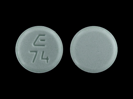 E 74: (0185-0074) Lovastatin 40 mg Oral Tablet by Eon Labs, Inc.