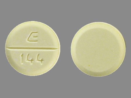 E 144: (0185-0144) Amiodarone Hydrochloride 200 mg Oral Tablet by Mckesson Contract Packaging