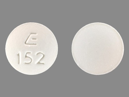 E 152: Hctz 12.5 mg / Lisinopril 20 mg Oral Tablet