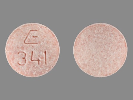 E 341: (0185-0341) Fosinopril Sodium 10 mg / Hctz 12.5 mg Oral Tablet by Eon Labs, Inc.