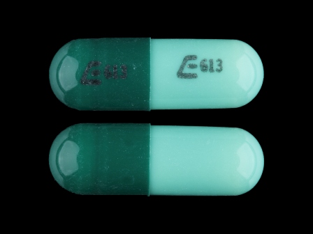 E613: (0185-0613) Hydroxyzine Hydrochloride 25 mg (As Hydroxyzine Pamoate 42.6 mg) Oral Capsule by American Health Packaging