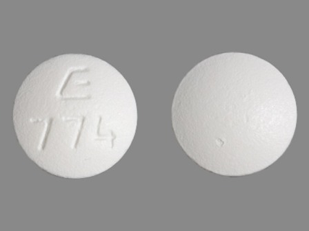E 774: (0185-0774) Bisoprolol Fumarate 10 mg Oral Tablet by Eon Labs, Inc.