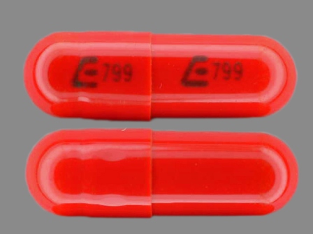 E799: (0185-0799) Rifampin 300 mg Oral Capsule by Mylan Institutional Inc.