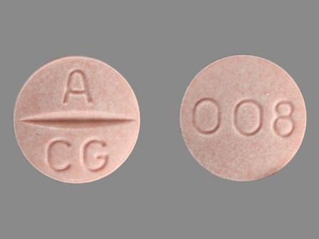 ACG 008: (0186-0008) Atacand 8 mg Oral Tablet by Carilion Materials Management