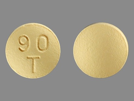 90 T: Brilinta 90 mg Oral Tablet