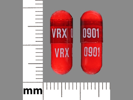VRX 0901: (0187-0902) Android 10 mg Oral Capsule by Valeant Pharmaceuticals North America LLC