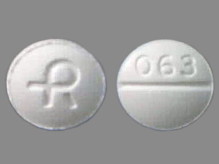 R 063: (0228-2063) Lorazepam 2 mg Oral Tablet by Actavis Elizabeth LLC